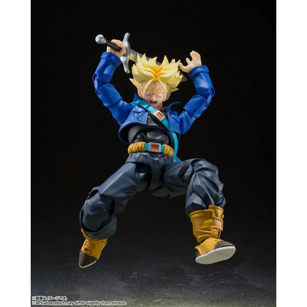 Dragon Ball Super Saiyan Trunks The Boy From The Future SH Figuarts Action Figure By Bandai Tamashii - Image 4