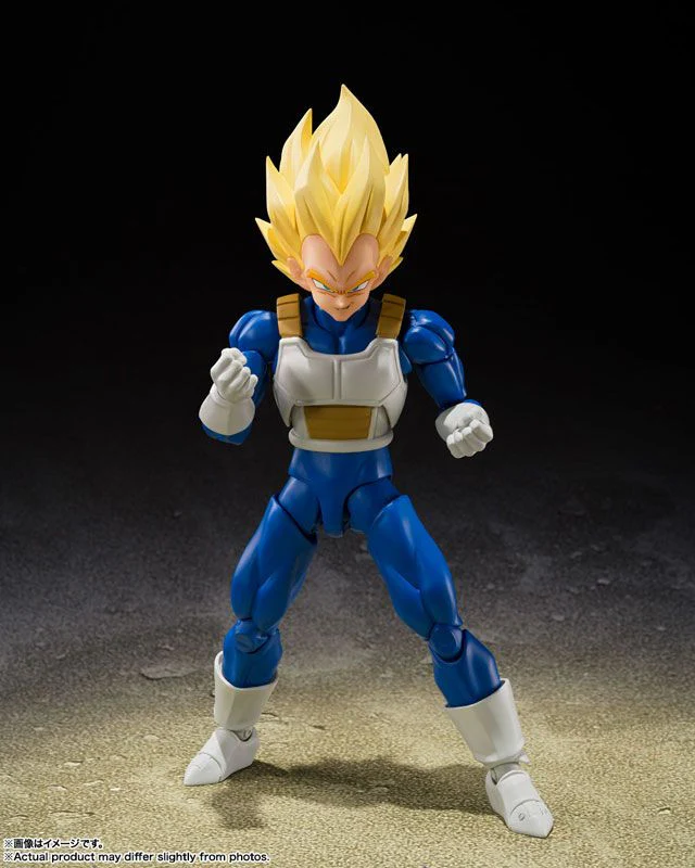 Dragon Ball Super Saiyan Vegeta Dangerous Pride SH Figuarts Action Figure By Bandai Tamashii - Image 2
