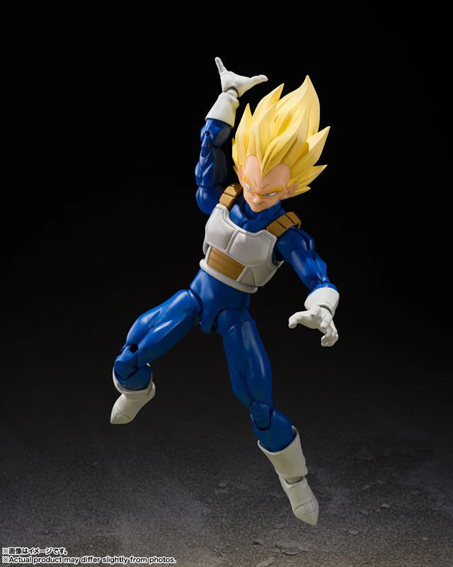 Dragon Ball Super Saiyan Vegeta Dangerous Pride SH Figuarts Action Figure By Bandai Tamashii - Image 4