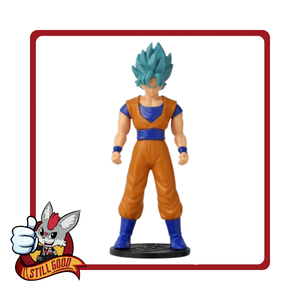 DRAGONBALL FLASH SERIES S.S BLUE GOKU 4" [DAMAGE BOX]