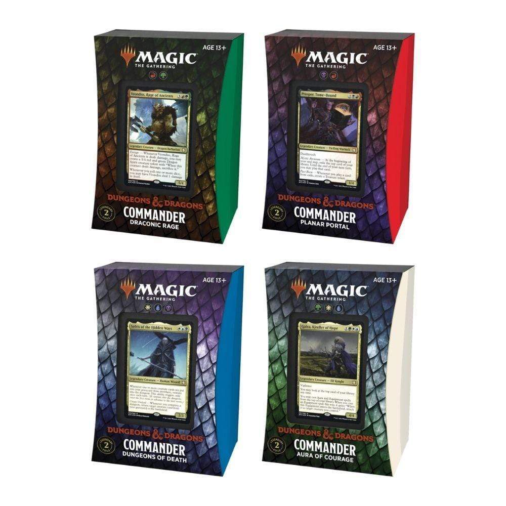 Dungeons & Dragons: Adventures in the Forgotten Realms/Commander decks