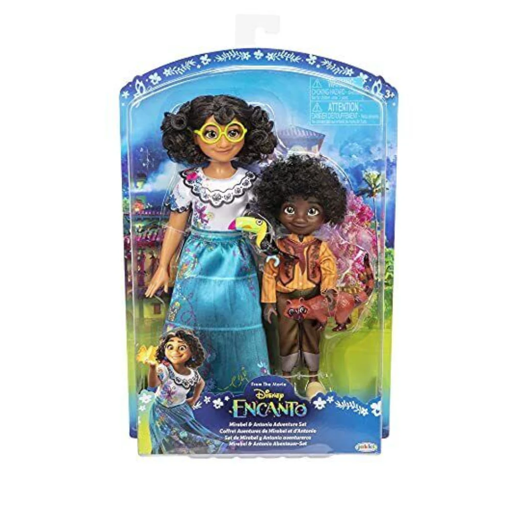 Disney Encanto Mirabel & Antonio with Coati & Toucan Adventure Playset
