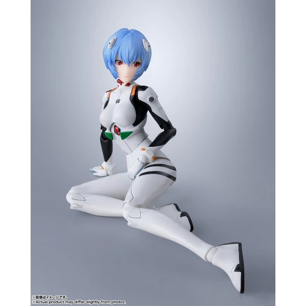 Evangelion REI AYANAMI S.H. Figuarts Action Figure By Bandai Tamshii - Image 2