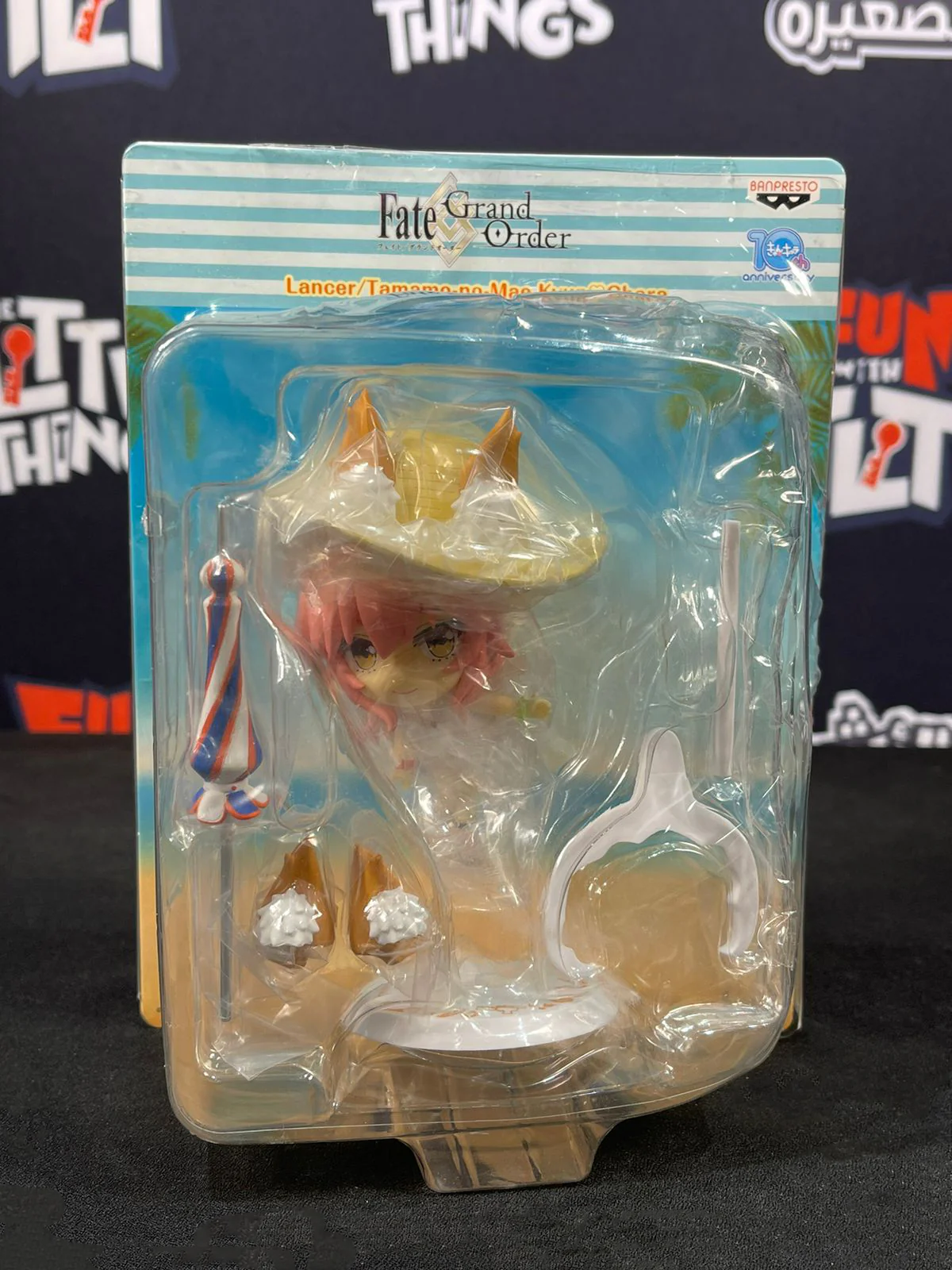 Fate / Grand Order Lancer Tamamo No Mae Kyun Chara Vol.1 Ichiban Kuji Ver.B by Banpresto  [Damaged Packaging] - Image 2