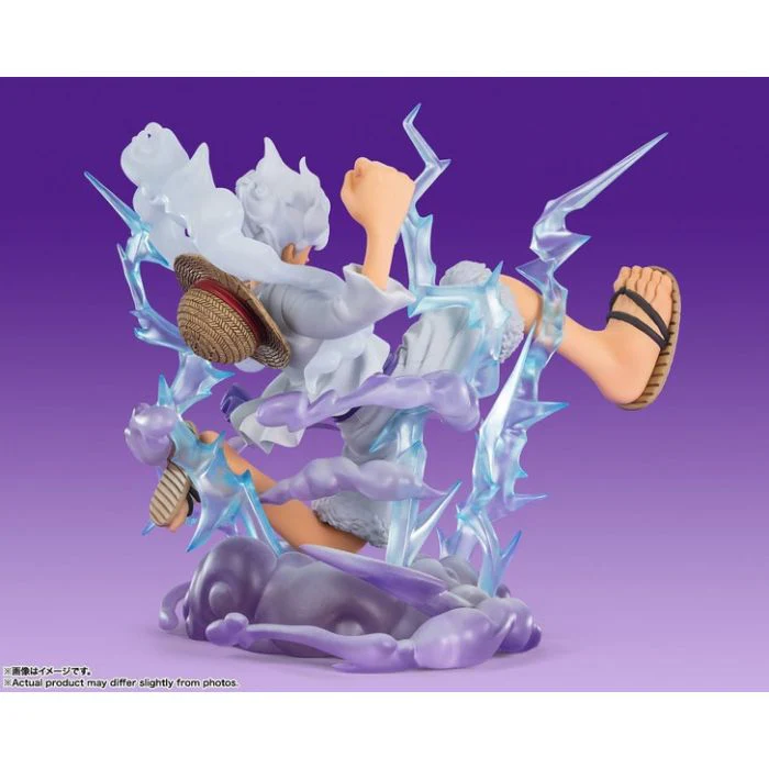 One Piece Monkey D. Luffy - GEAR 5 Figuarts ZERO Giant Figure By Bandai Tamashii - Image 3