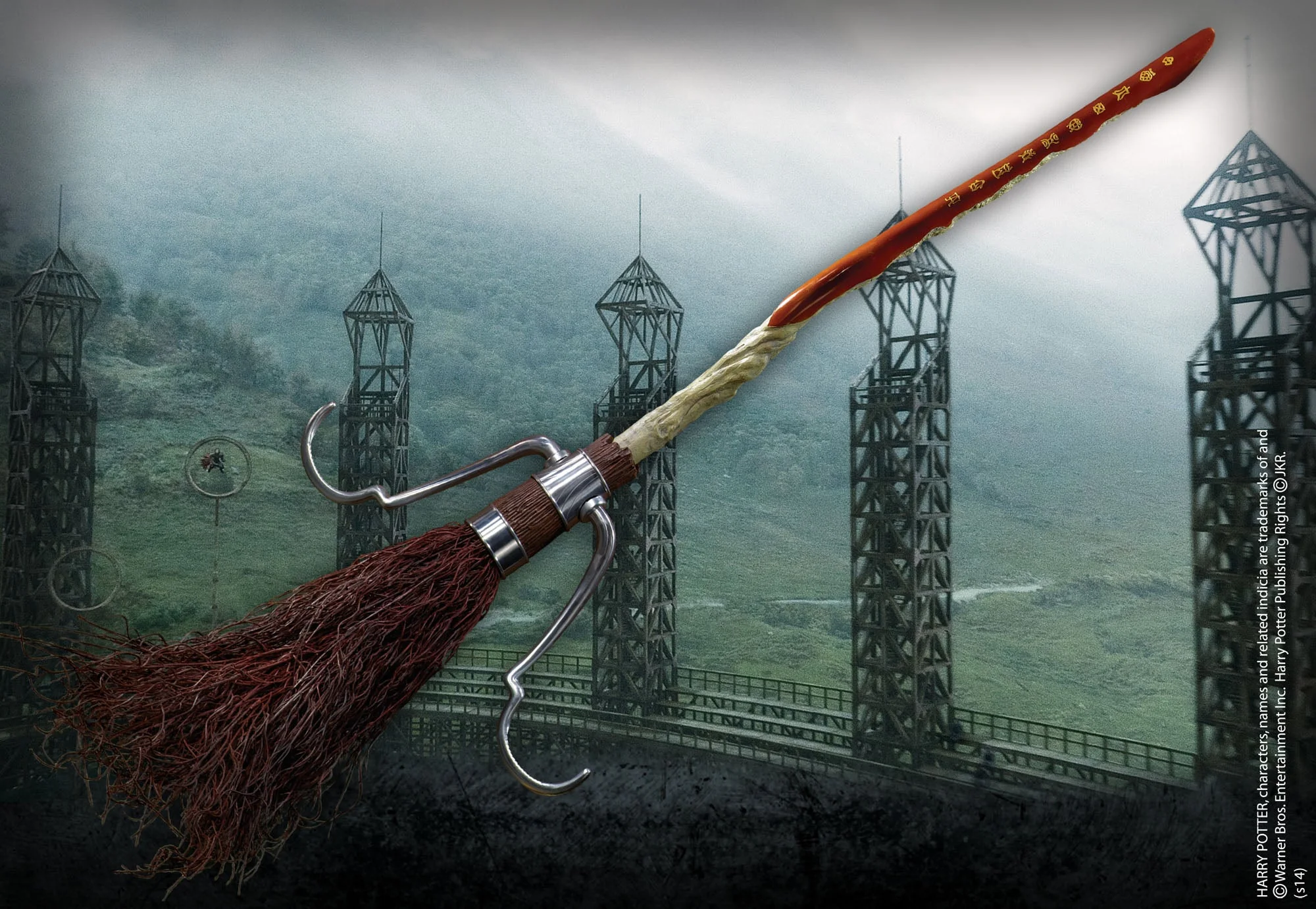 Harry Potter Firebolt Broom Replica By Noble Collection - Image 2