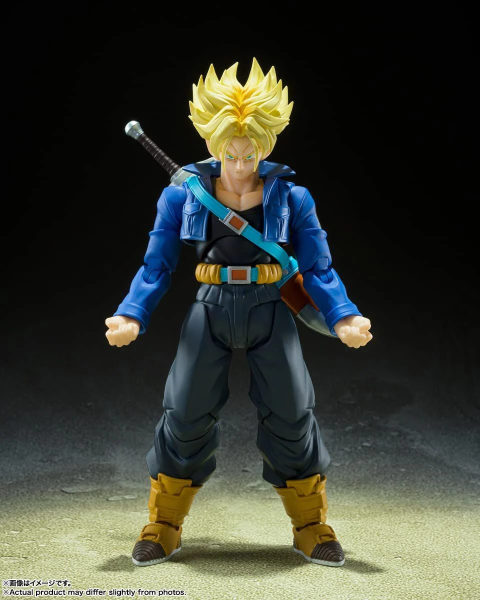Fragon Ball Trunks The Boy From The Future S.H. Figuarts Action Figure By Bandai Tamshii - Image 4