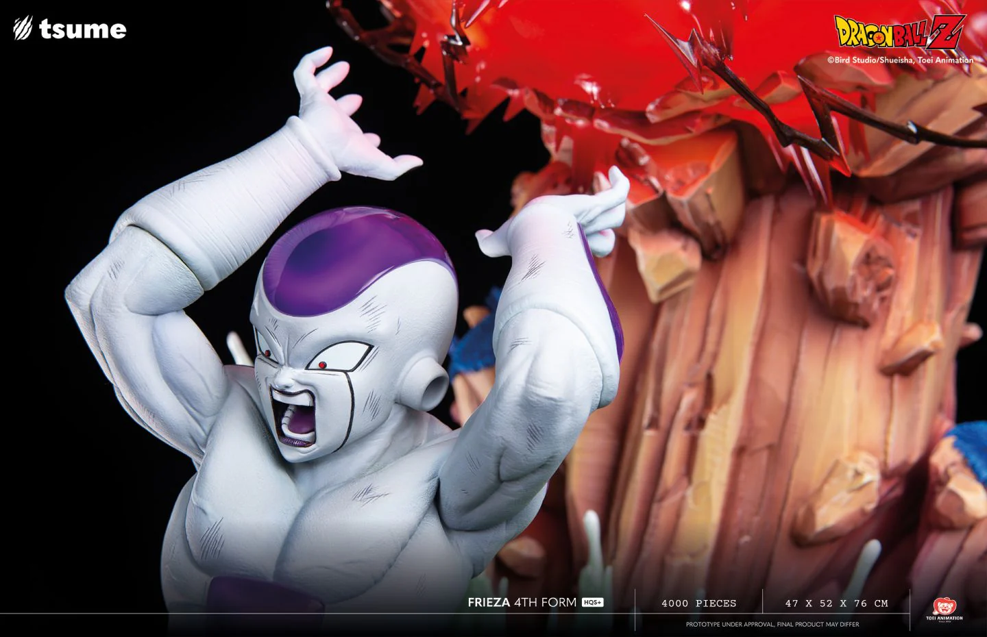 Dragon Ball Z Frieza 4th Form HQS+ 1/4 Scale Statue by Tsume Art - Image 4