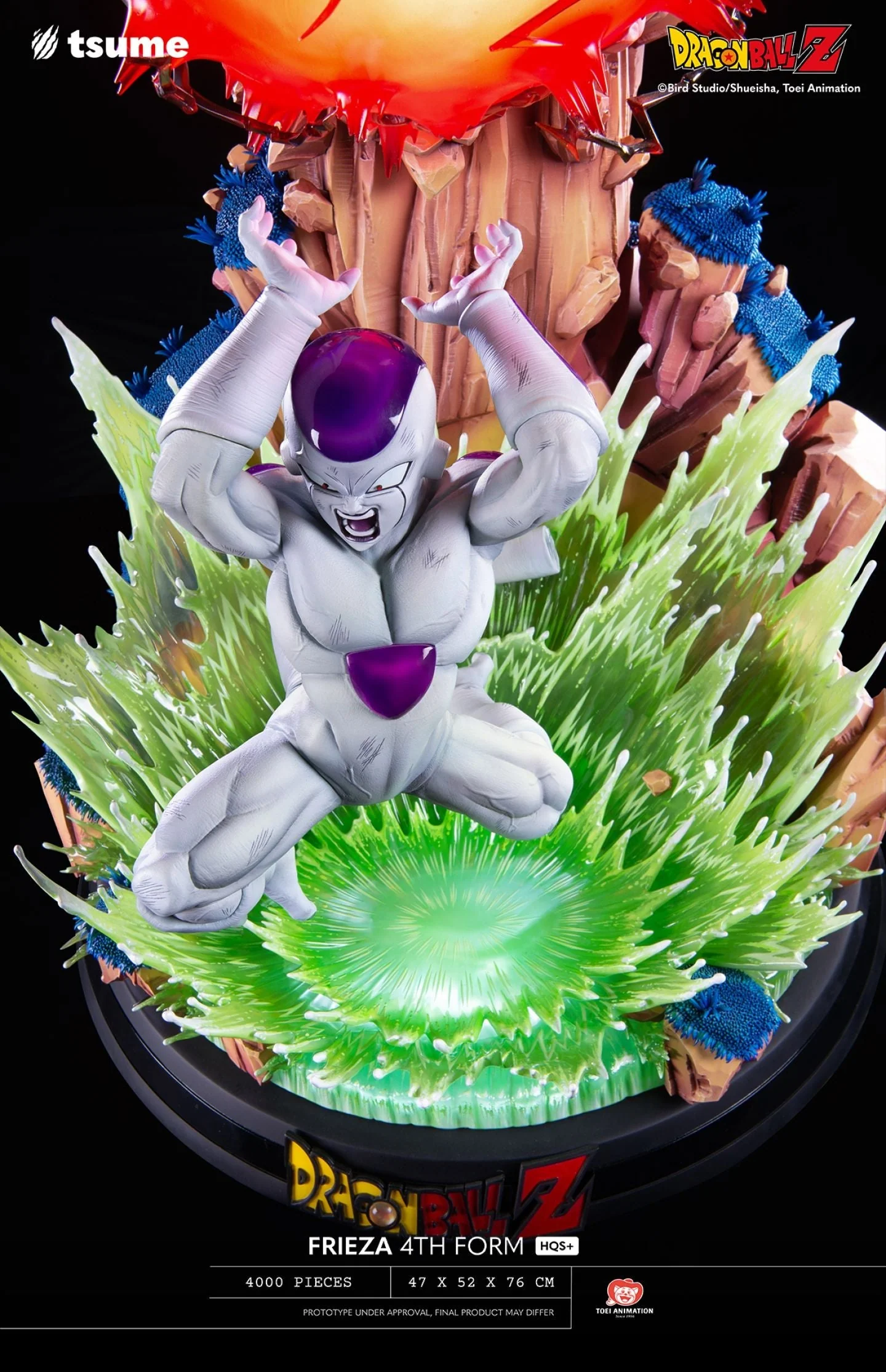Dragon Ball Z Frieza 4th Form HQS+ 1/4 Scale Statue by Tsume Art - Image 6