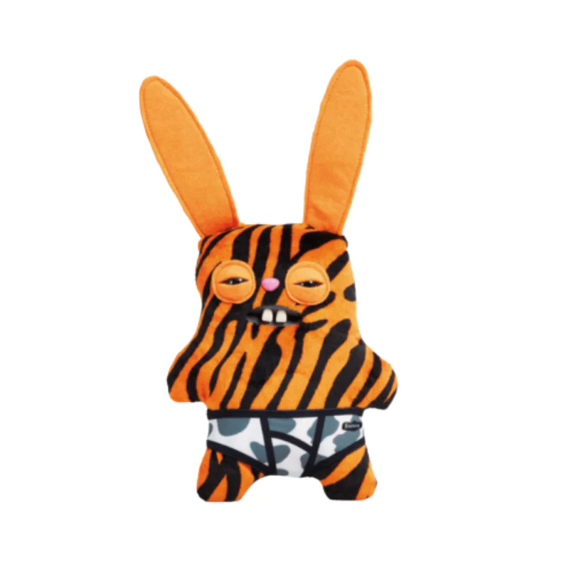 Fuggler 9" Funny Ugly Monster - Budgie Fugglers - Tiger / Orange