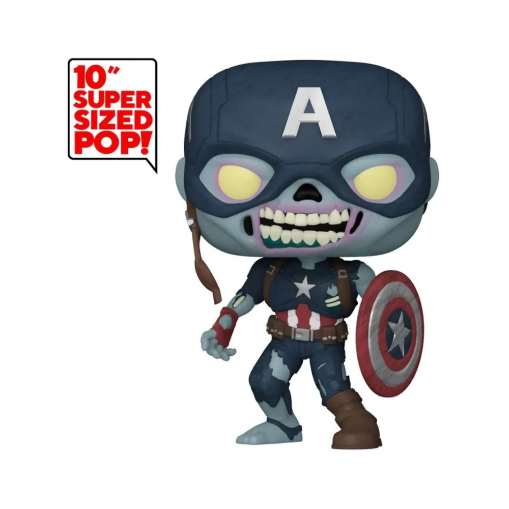 Funko 10" -  Marvel What if Series 2 - Zombie Captain America