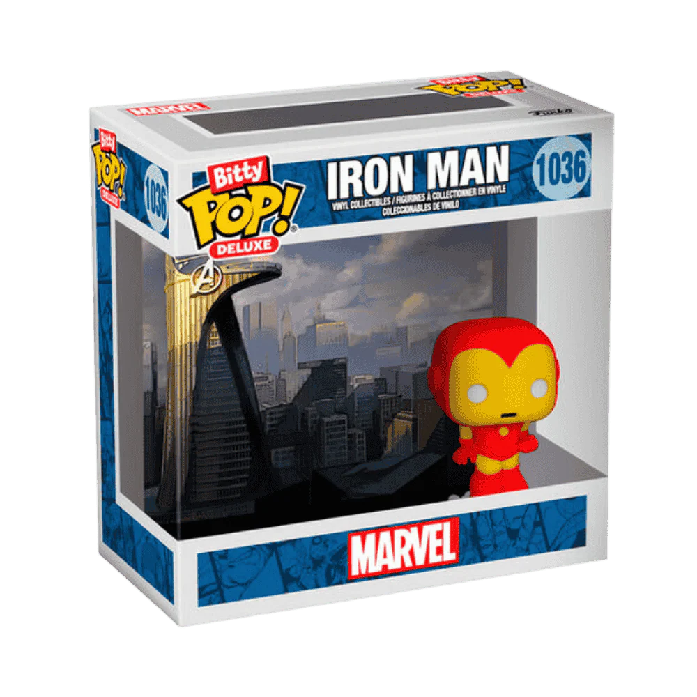 Funko Bitty Pop Deluxe! Marvel: Iron Man (Avenger Tower)
