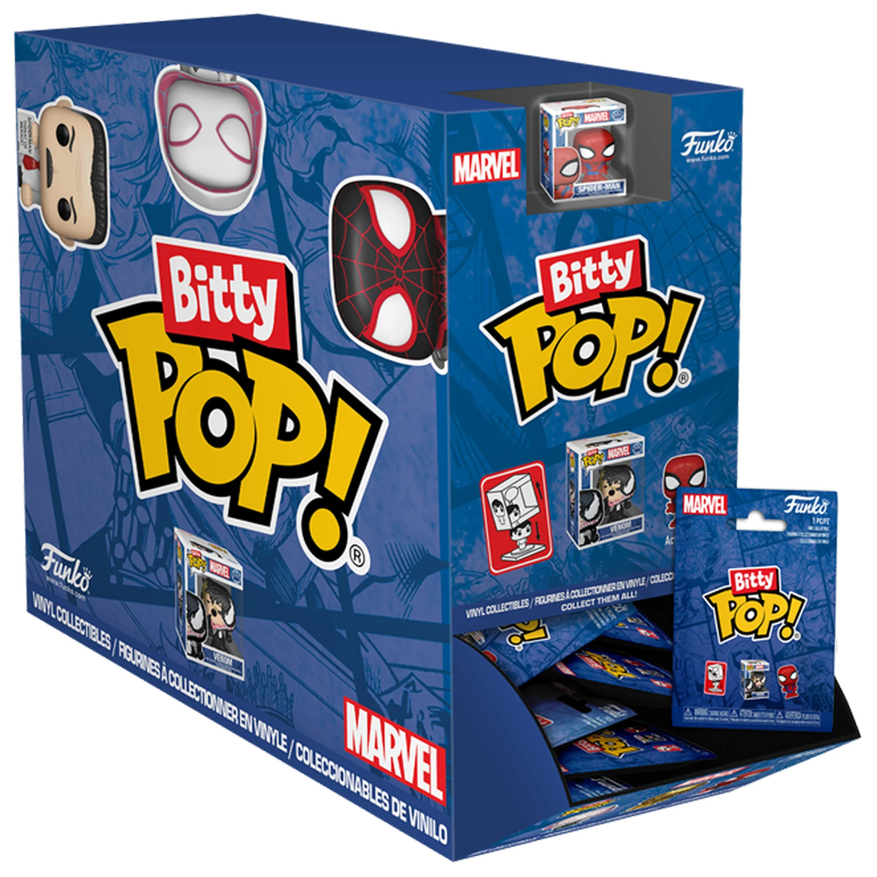 Funko Bitty Pop! Marvel: Spider-Man Singles 32pc PDQ