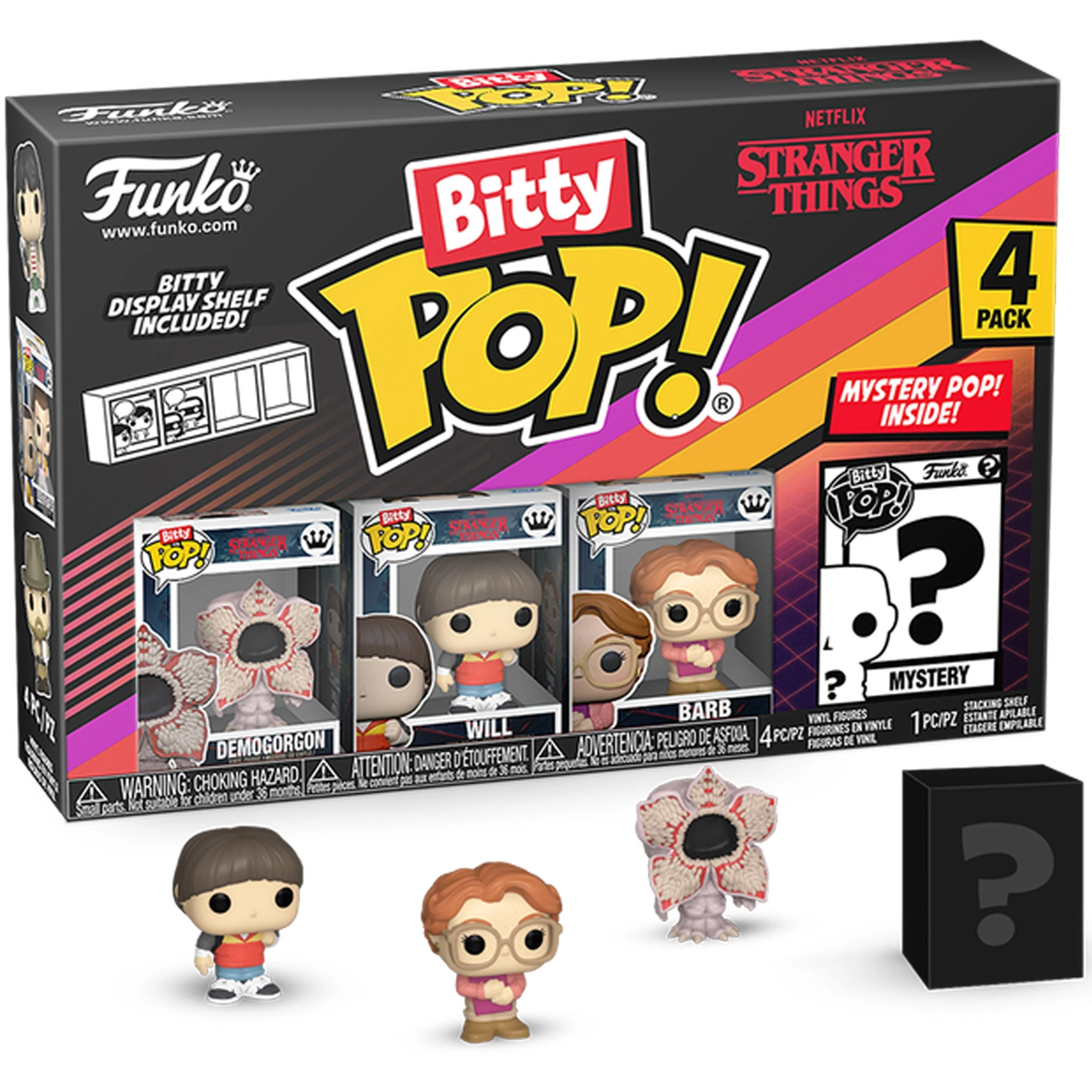 Funko Bitty Pop! Tv: Stranger Things - Demogorgon 4pk