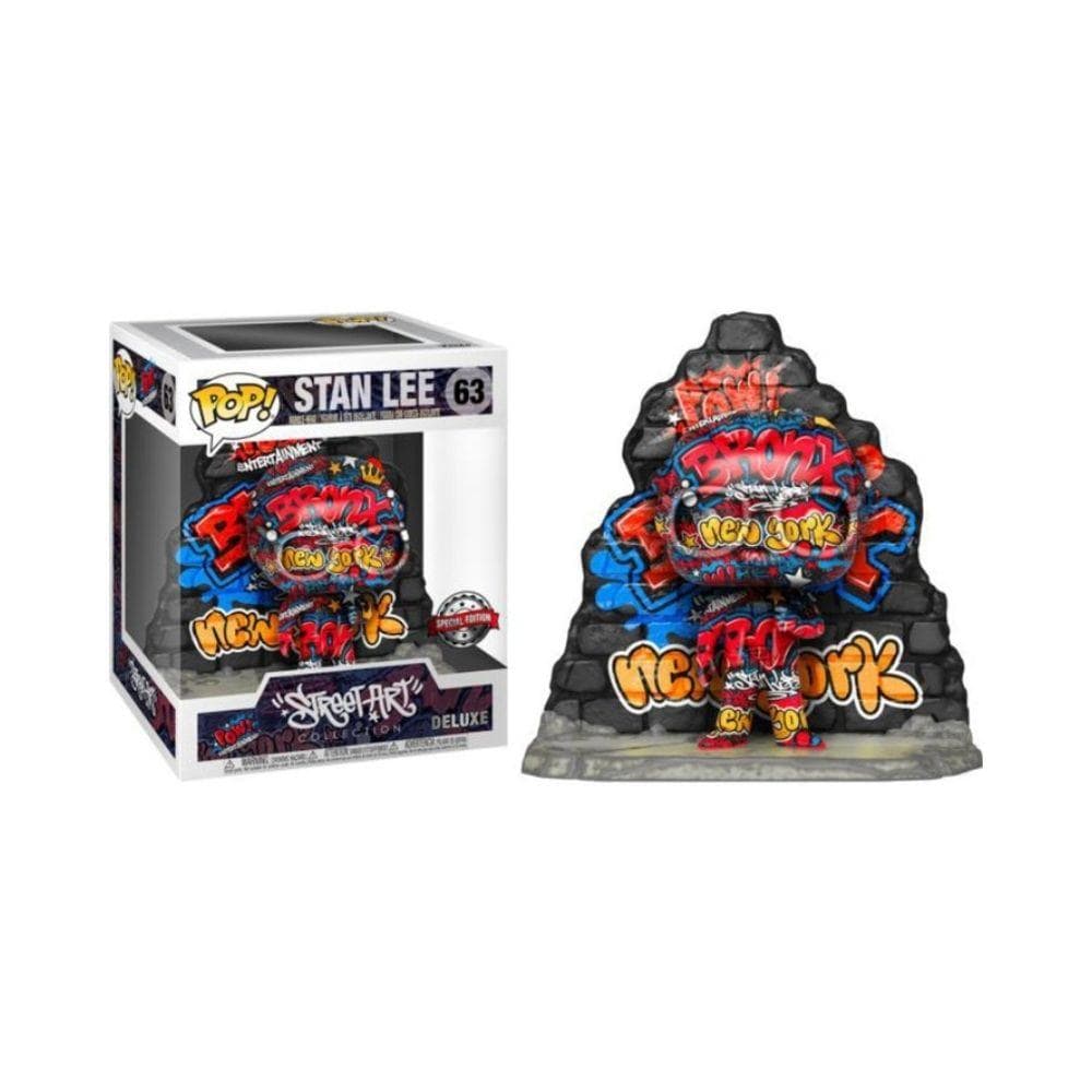 Funko Deluxe Exc : Marvel - Stan Lee - Graffiti Deco - Image 2