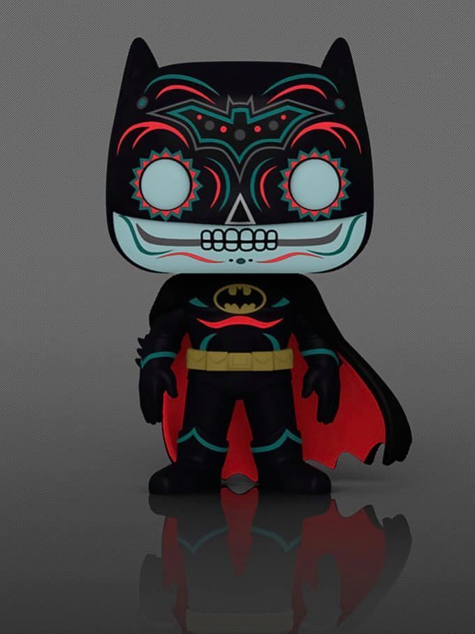 Funko Exc : DC Comics - Dia De Los Batman (Glow in the Dark) #409 - Image 2
