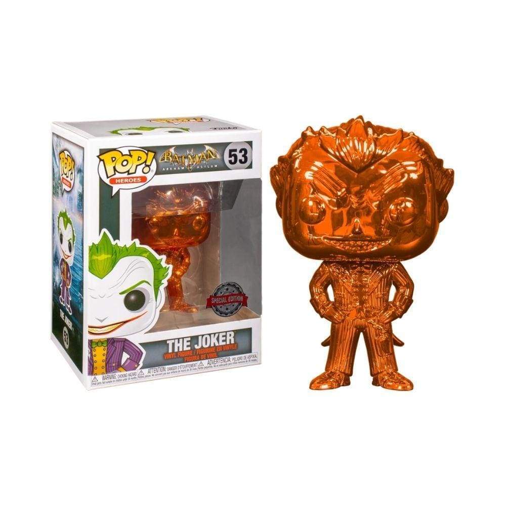 Funko Exc : DC - The Joker - Orange Chrome (53)