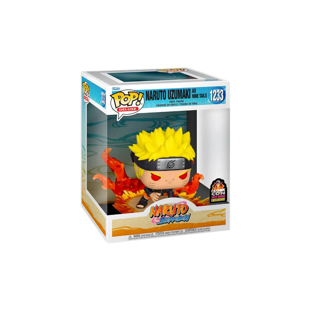 Funko Pop Deluxe : Naruto Shippuden - Naruto as Nine Tails (LA CON '22) - Image 2