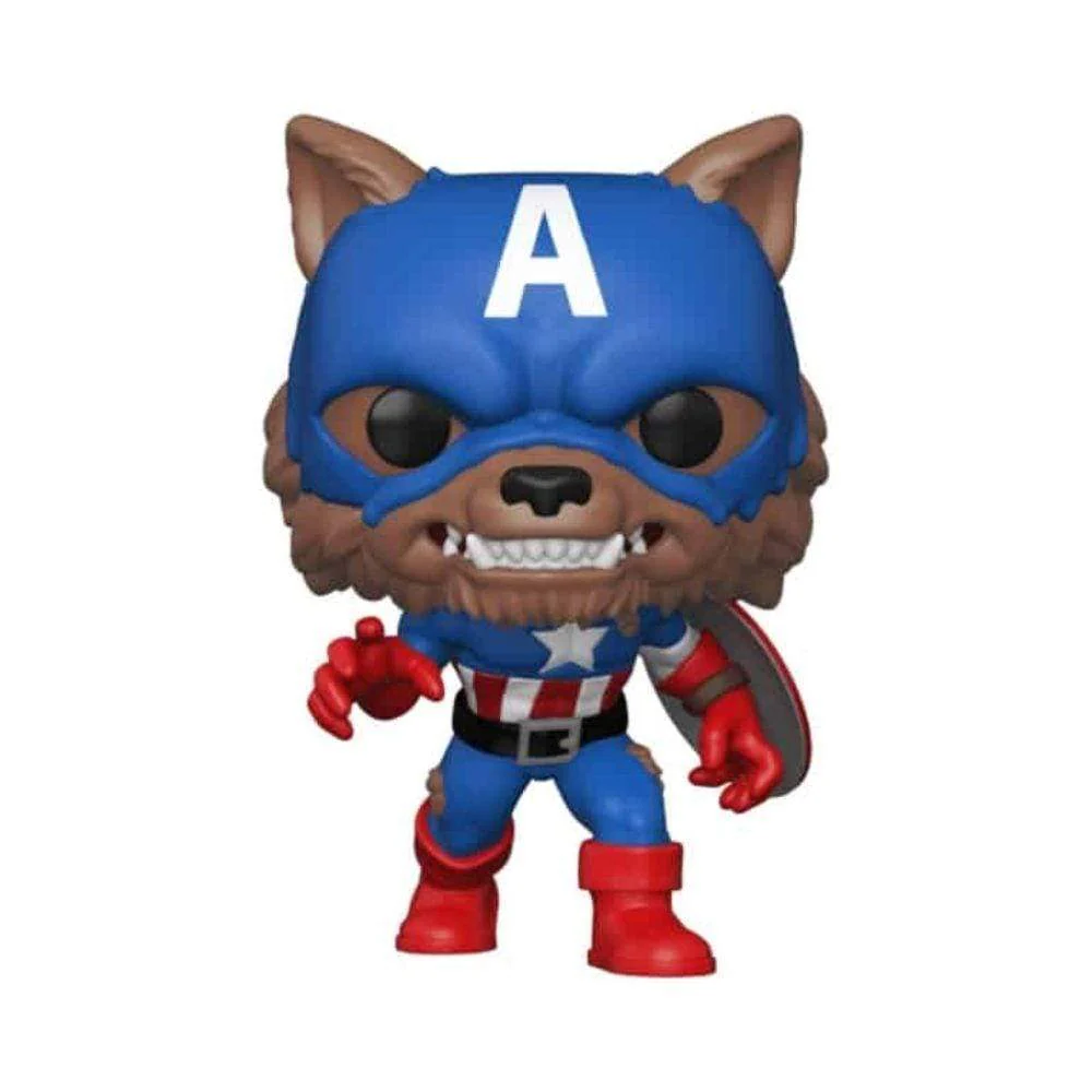Funko Exc : Marvel - Capwolf