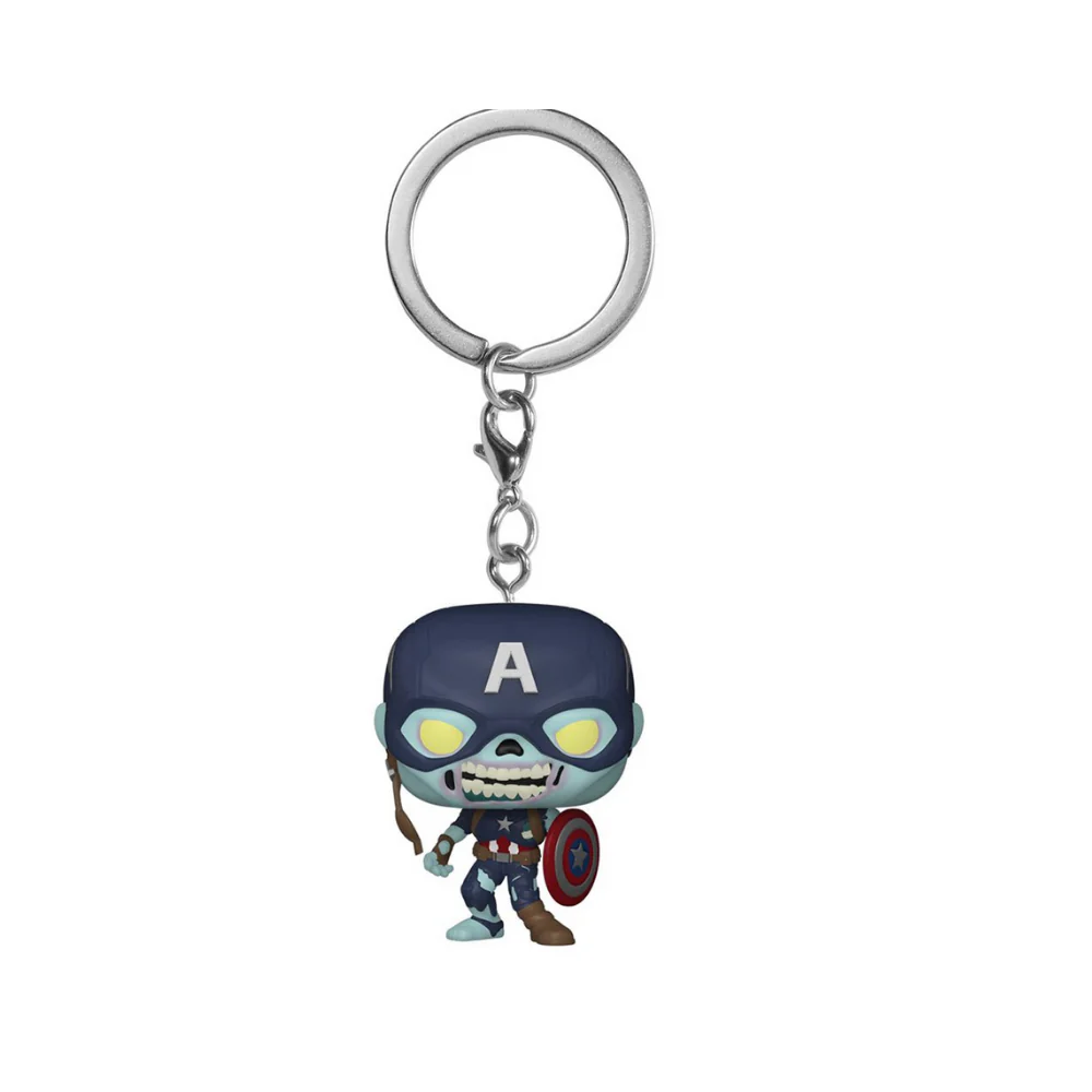 Funko Keychain : Marvel What if Series 2 - Zombie Captain America