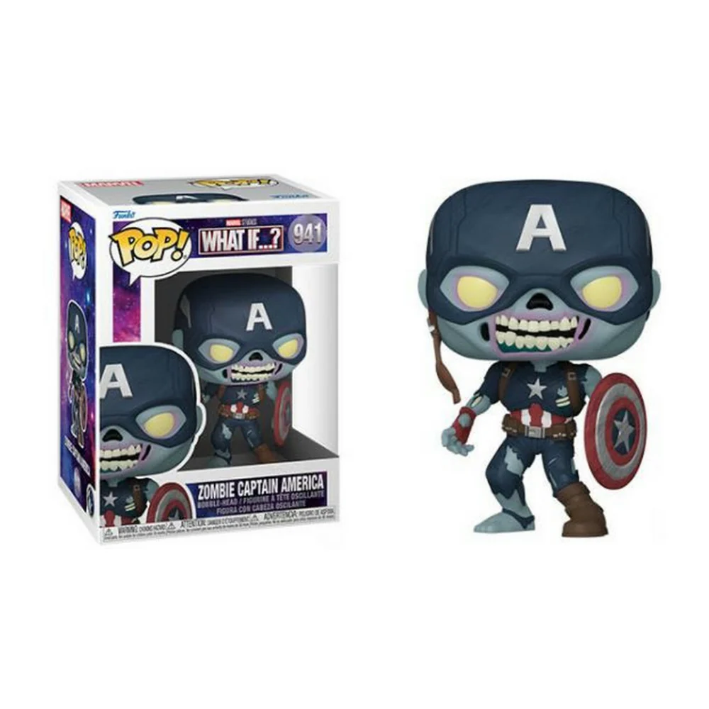 Funko : Marvel What if Series 2 - Zombie Captain America - Image 2