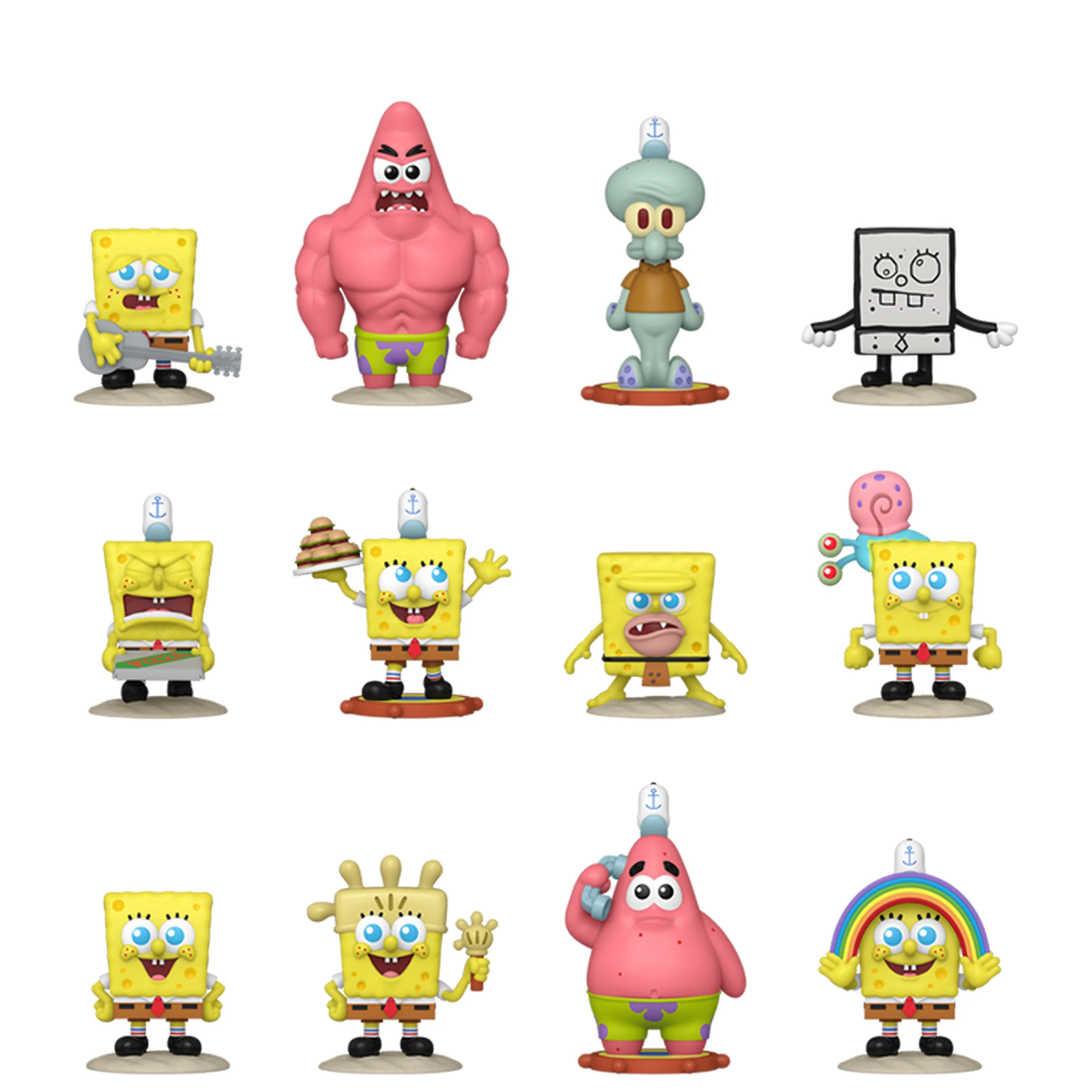 Funko Mystery Minis! Animation: Spongebob 25th - 12pc PDQ - Image 2