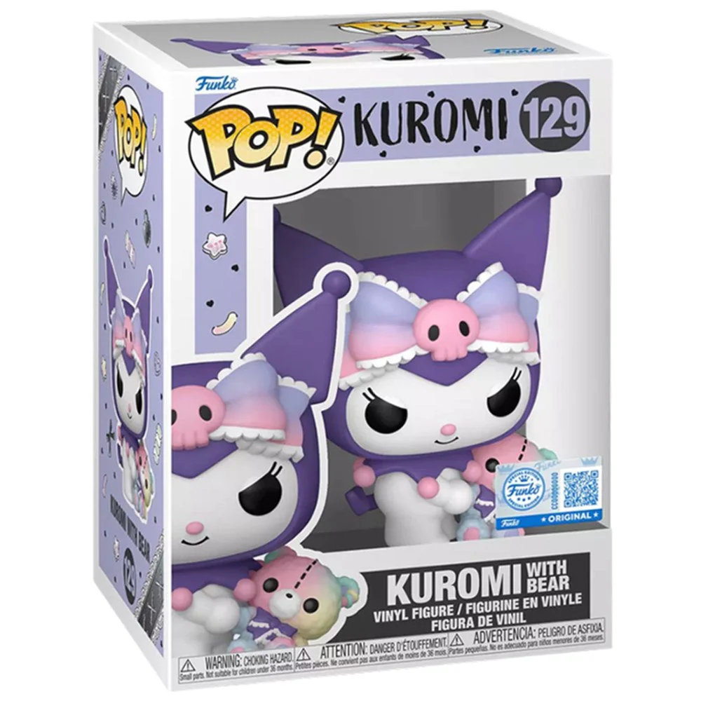 Funko Pop Animation Sanrio - Kuromi with Bear - Image 2