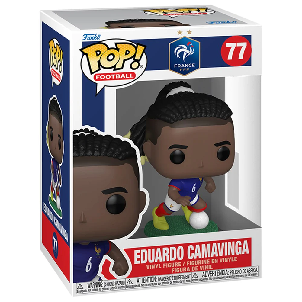 Funko Pop Football France  Eduardo Camavinga - Image 2