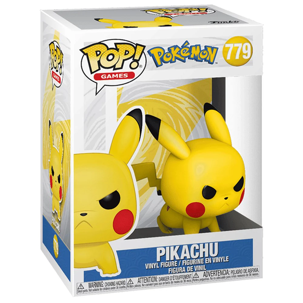 Funko Pop Games: Pokemon S6 - Pikachu Attack StanceExc - Image 2