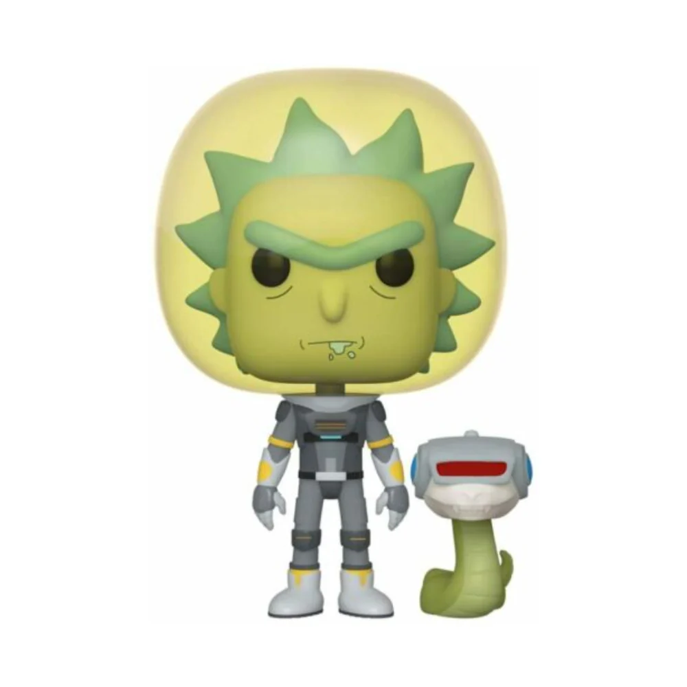 Funko : Rick & Morty - Space Suit Rick with Snake