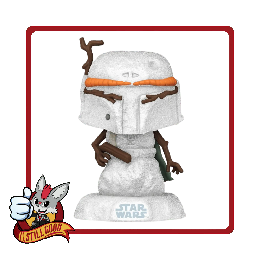 Funko : Star Wars Holiday - Boba Fett (Snowman) [Damaged Box]