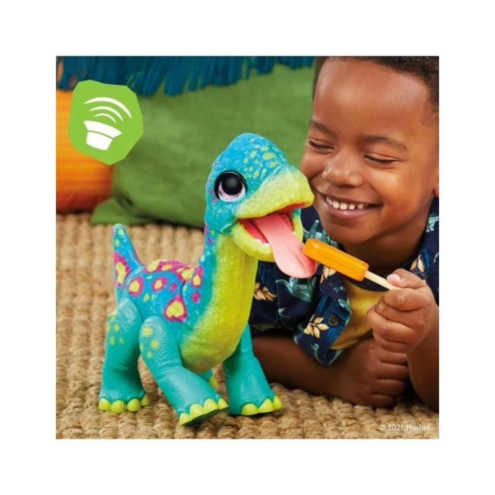 Fur Real Dino Snackin’ Sam The Bronto - Image 3