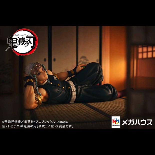 Demon Slayer Kimetsu No Yaiba Sound Hashira Tengen Usui GEM Series Palm Size Figure by Megahouse - Image 2