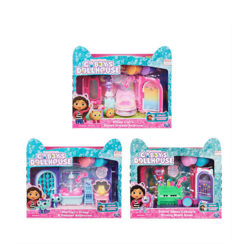 Gabby's DH Dlx Room Set Assorted 1pc