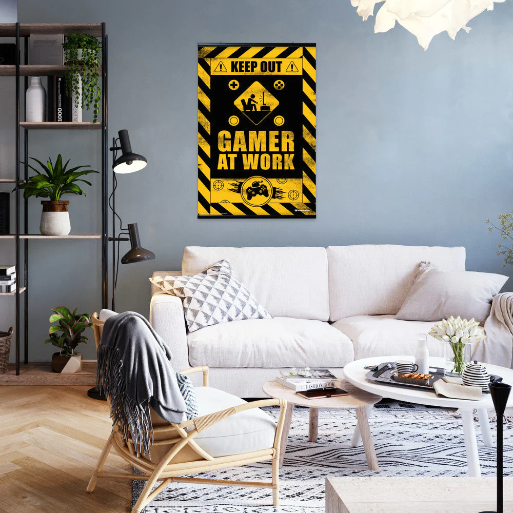 Gamer At Work Poster 61X91 cm Poster by Grupo Erik - Image 2