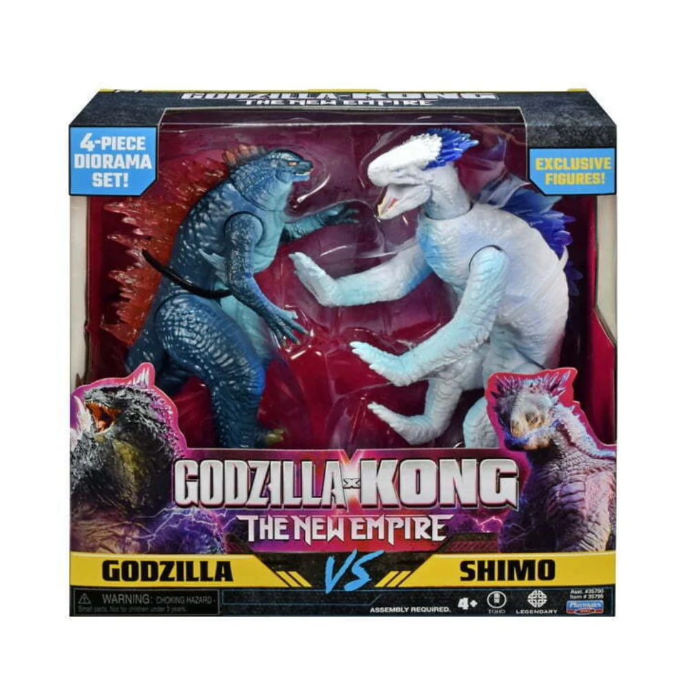 Godzilla x Kong Basic Fig. 6" 2-Pack - Godzilla vs Shimo