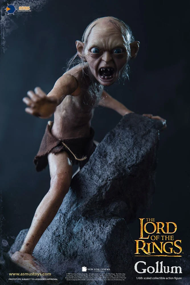 Gollum Lord Of The Rings - Asmus Toys 1/6 Scale 1/6 Scale Articulated Figure By Asmus Toys - Image 4