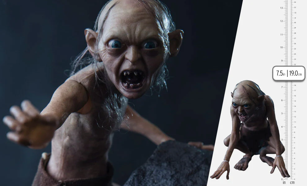 Gollum Lord Of The Rings - Asmus Toys 1/6 Scale 1/6 Scale Articulated Figure By Asmus Toys - Image 5