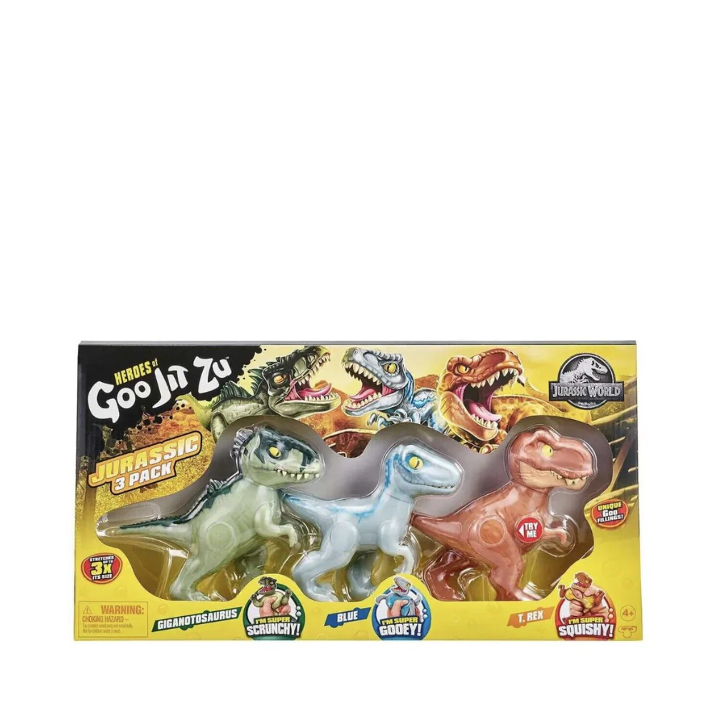 Goo Jit Zu JWD S3 Hero 3 pack- Excl