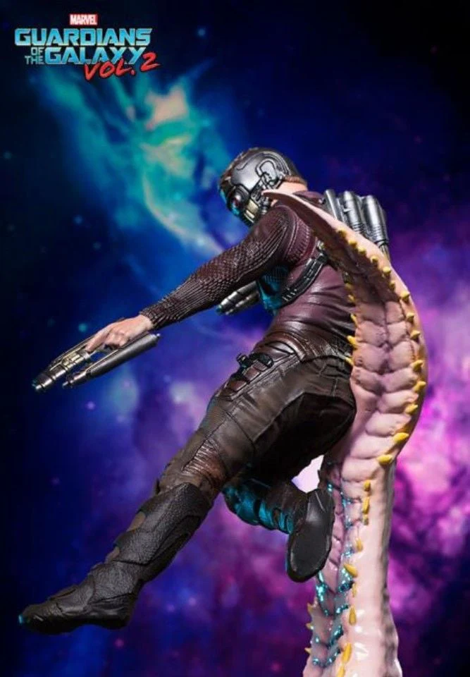 Guardians of the Galaxy Star Lord 1/10 Scale Battle Diaorama Figure by Iron Studios - Image 3
