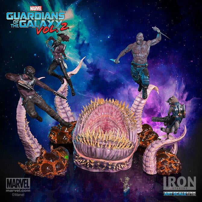 Guardians of the Galaxy Star Lord 1/10 Scale Battle Diaorama Figure by Iron Studios - Image 4