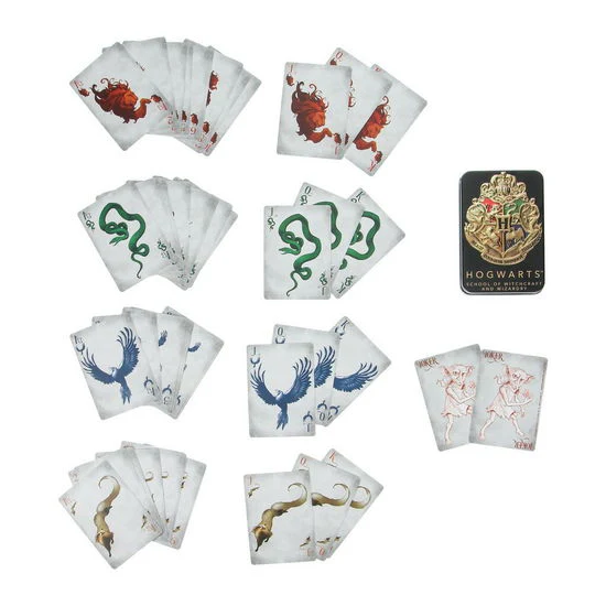 HARRY POTTER - HOGWARTS (PLAYING CARDS IN TIN) By Pyramid - Image 2