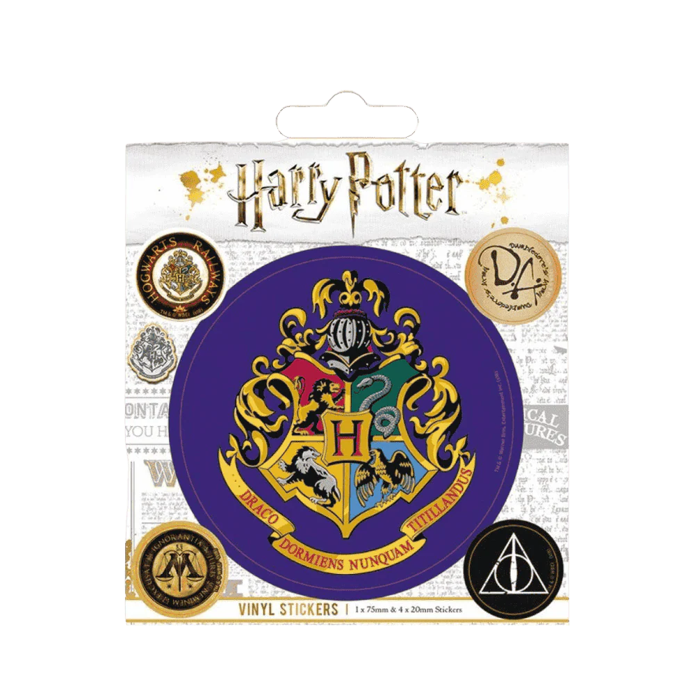 HARRY POTTER - HOGWARTS (VINYL STICKER PACK) By Pyramid