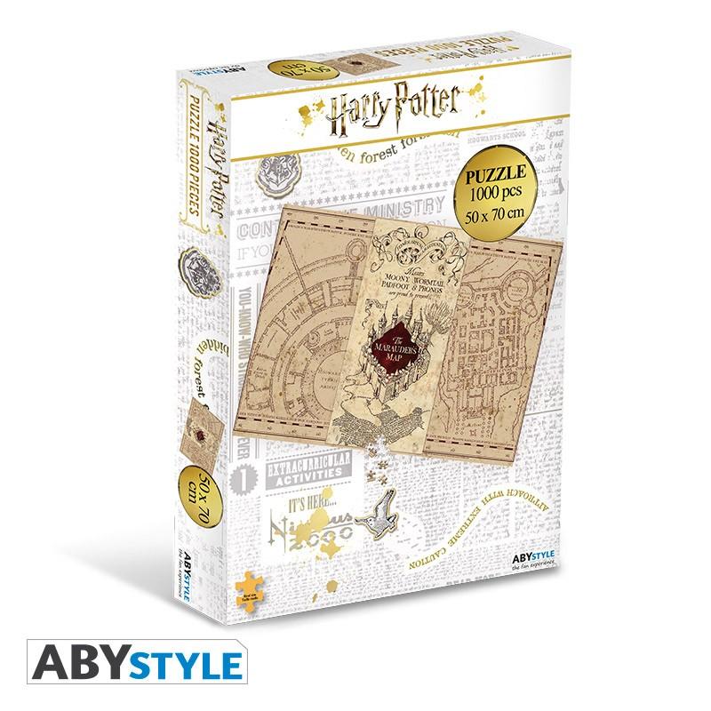 HARRY POTTER - Jigsaw puzzle 1000 pieces- Marauder's Map - Image 2