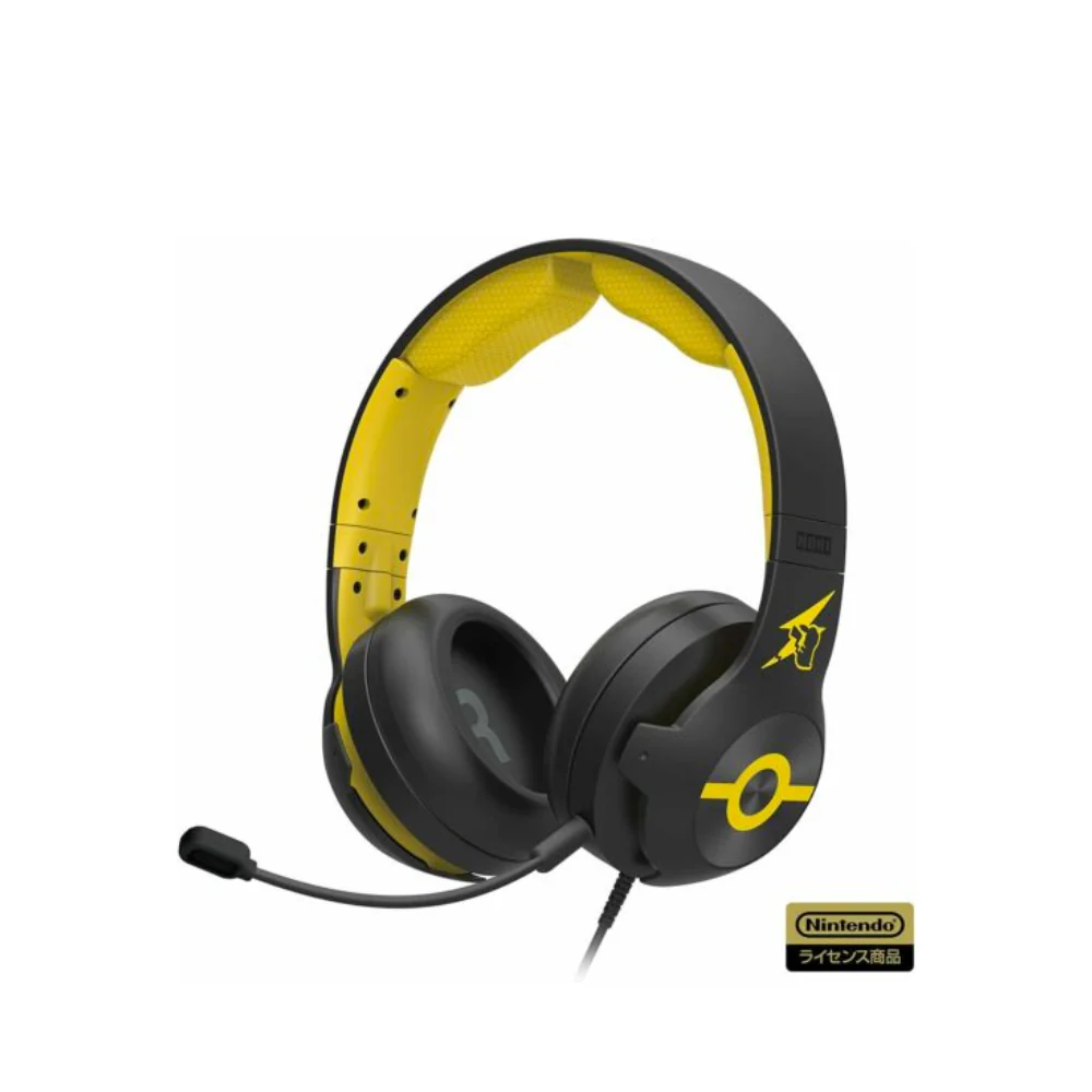 Hori Gaming Headset HG for Switch Pikachu (Black)