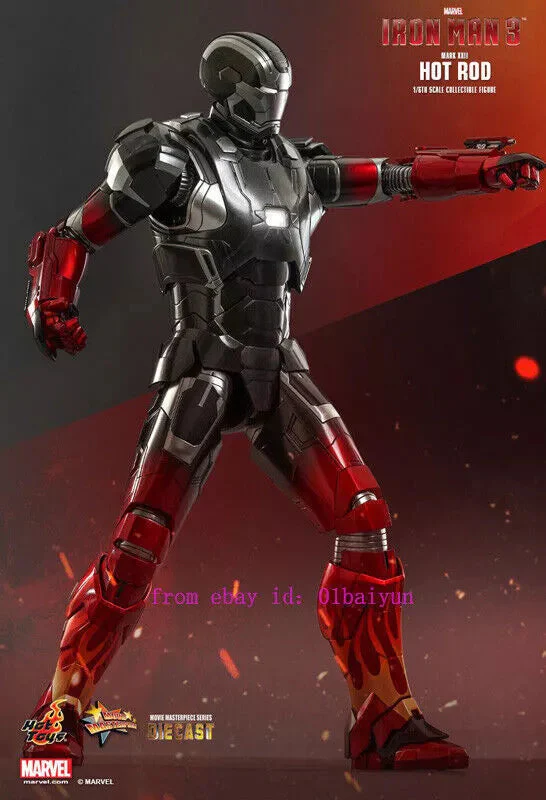 Marvel Iron Man 3 Hot Rod Mk22 Mark XXII 1/6 scale Action Figure By Hot Toys - Image 3
