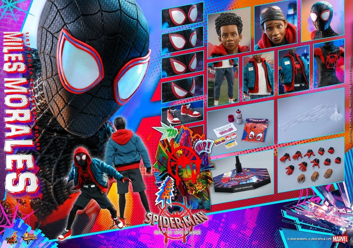 Marvel Miles Morales Sixth Scale Figure By Hot Toys - Image 4