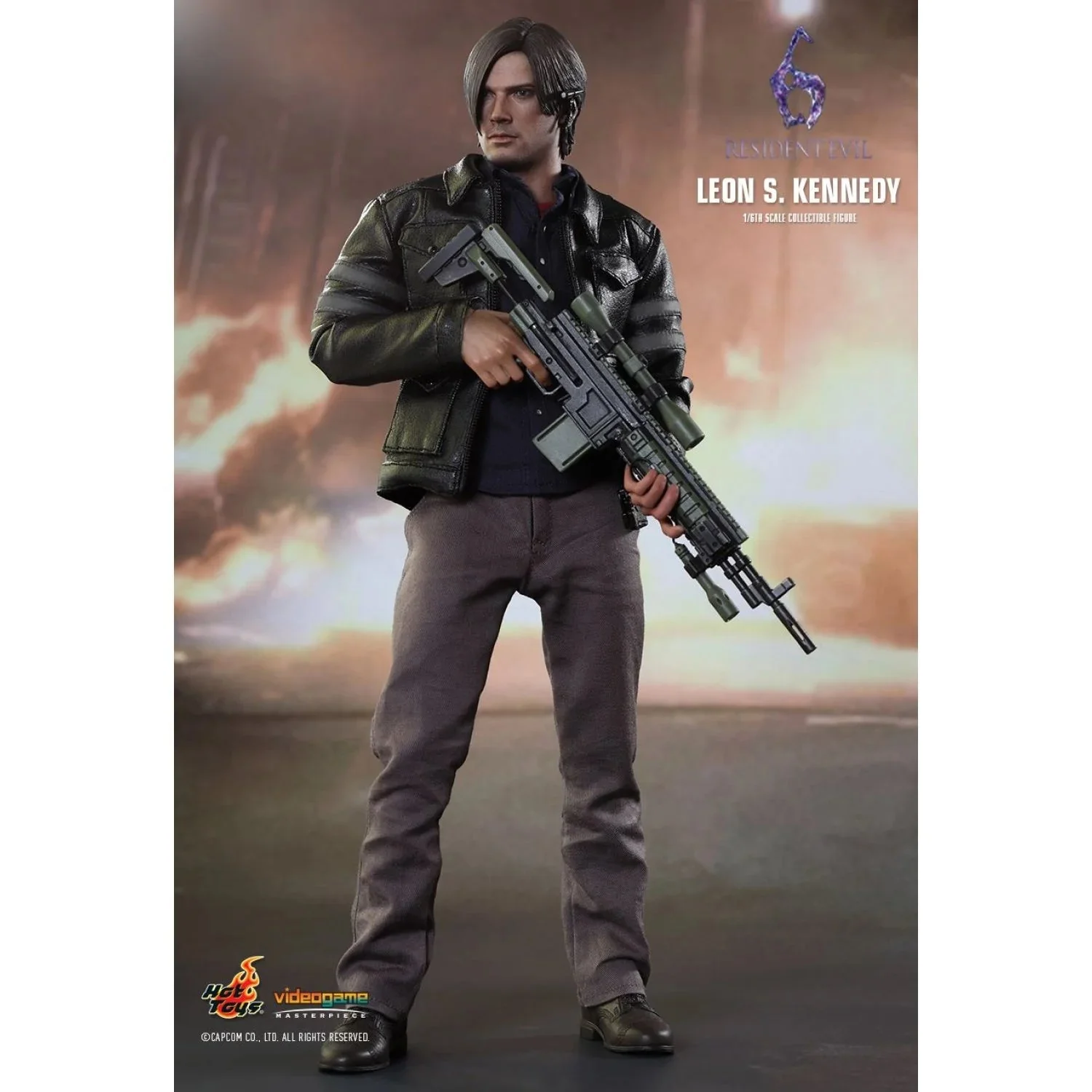 Resident Evil 6 Leon S. Kennedy 1/6 Scale Figure by Hot Toys - Image 3