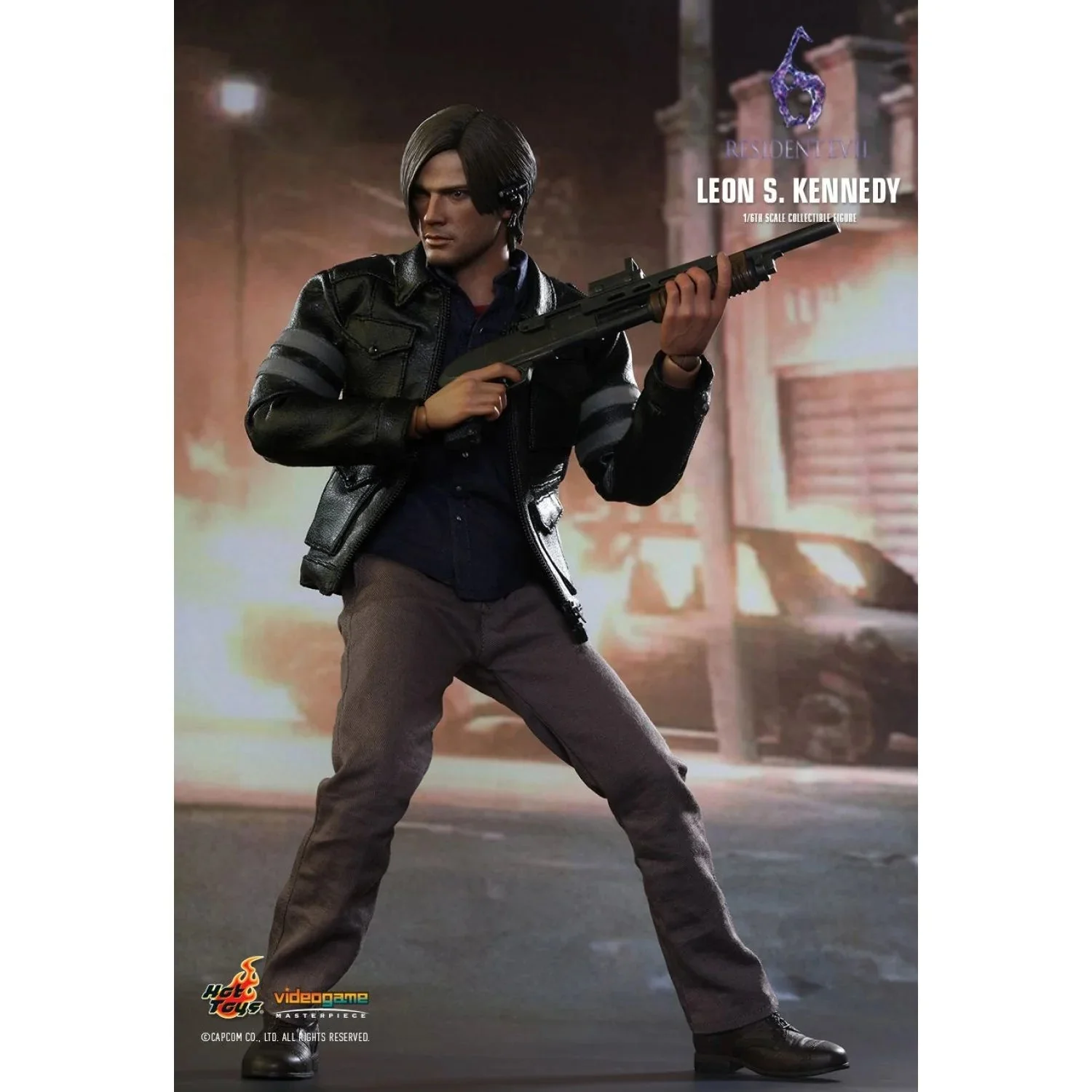 Resident Evil 6 Leon S. Kennedy 1/6 Scale Figure by Hot Toys - Image 4