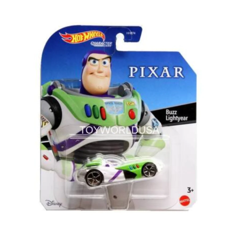 Hot Wheels Disney Pixar Buzz Lightyear Character Car Version New 2022 Toy Story